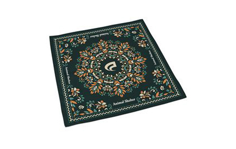 19" x 19" Full Color Dog Bandana 19" x 19" Full Color Dog Bandana